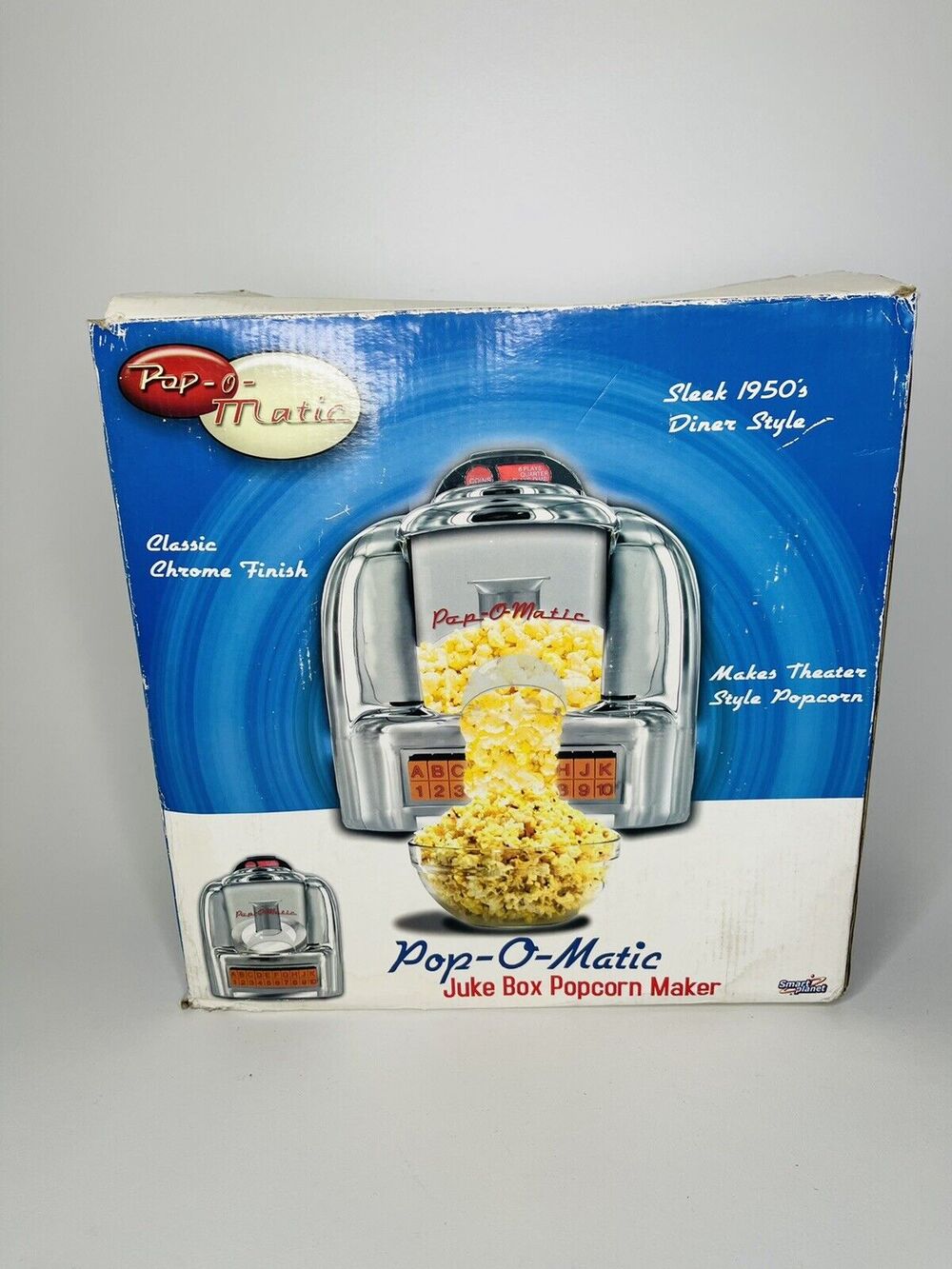 Pop O Matic Popcorn Maker Diner Jukebox Popcorn Popper Vintage